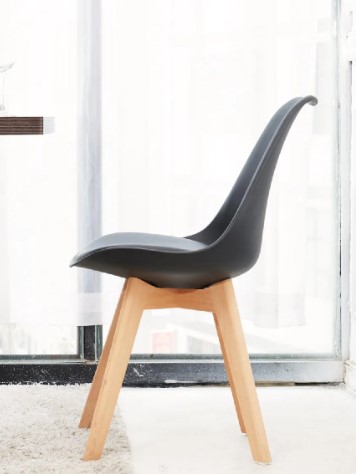 Silla Tulip Cross wood C/almohadon Pickear