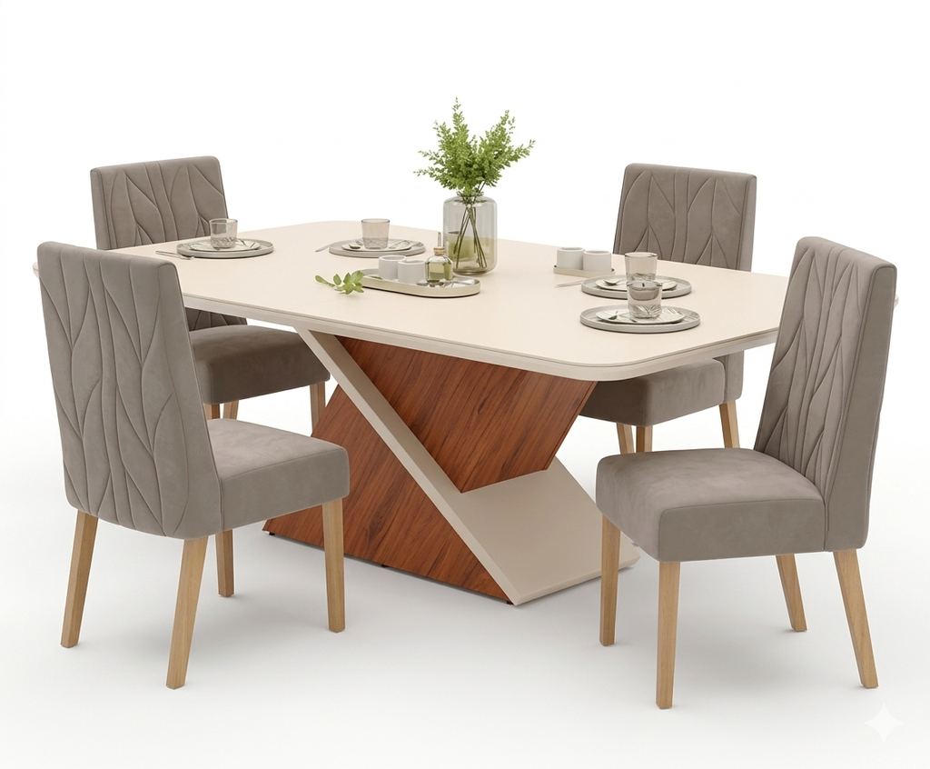 MESA ZAFIRA LARGO 2.00 x ANCHО 1.00 Grupo