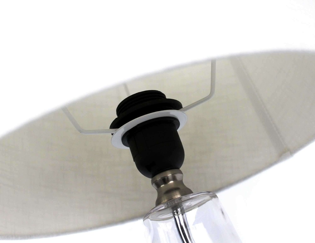Lámpara de mesa Luxury Nº23 TRANSPARENTE Artistica