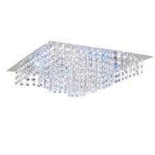 LÍNEA ALESSANDRA PLAFONES DE CRISTAL 4 luces.  Ø 400 X 400 Ronda