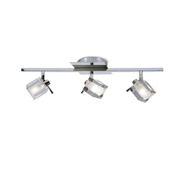 Sistema recto DELTA IV  3 luces Ronda