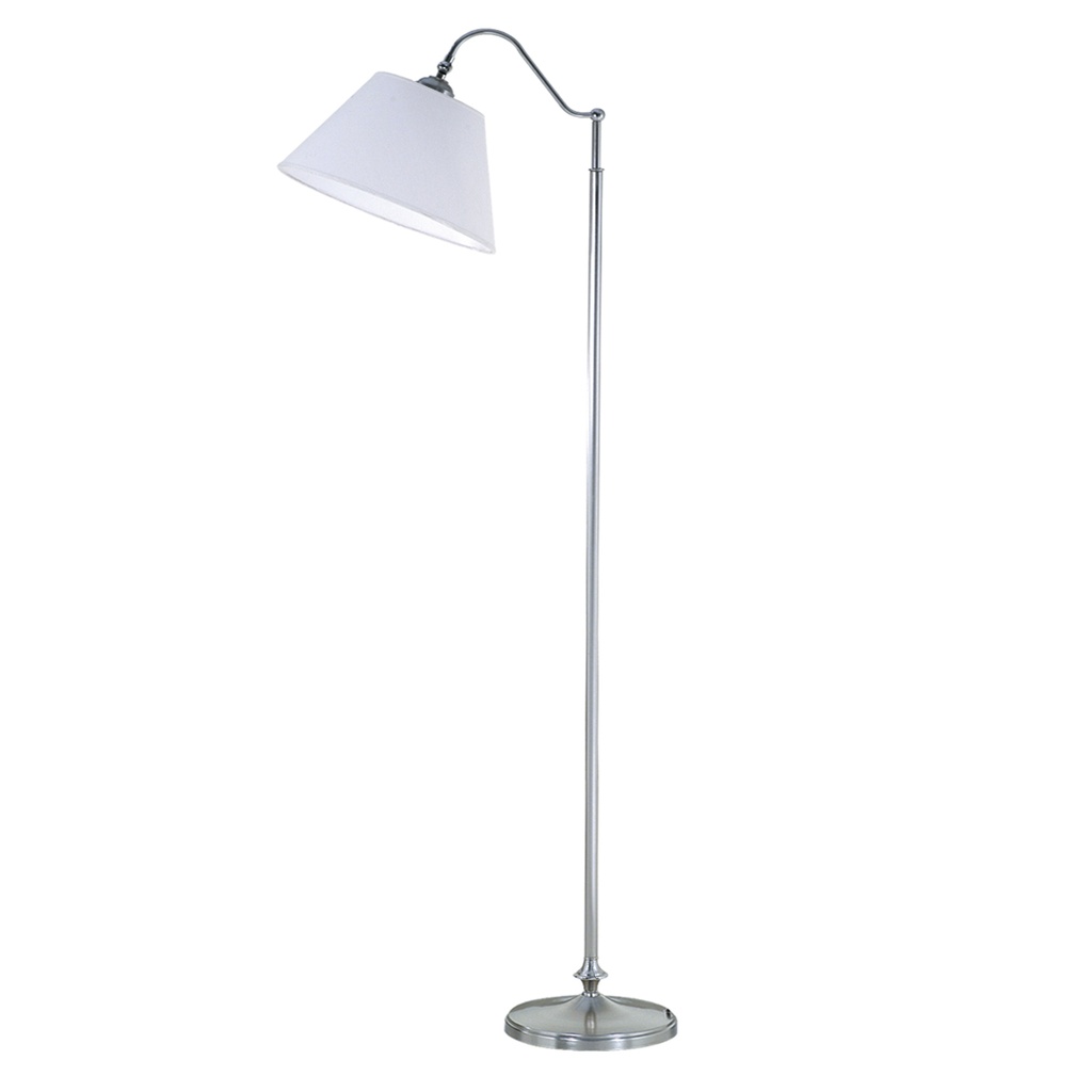 Lampara de pie CAMILA Acero Luz del Siglo