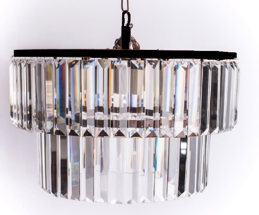 Modelo de Versalles 2 Pisos 50/38 cm 3 Luces Plaqueta Tavo