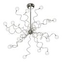 LÍNEA LUCIANA Araña 20 luces Ronda (cromo)