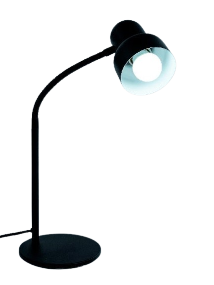 LAMPARA DE ECRITORIO C/FLEX Y  PANTALLA 601 COLOR Brimpex