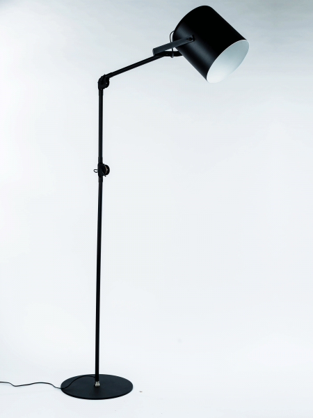 LAMPARA DE PIE C/ TACHO GRANDE  DOS MOVIMIENTOS Brimpex