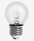 LAMPARA GOTA INCANDESCENTE TRANSPARENTE 15W joma