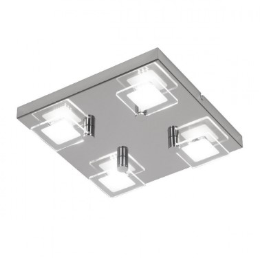 PAO-PLAFON 4 LUCES PLAQUETAS DE LED 6W Kinglight