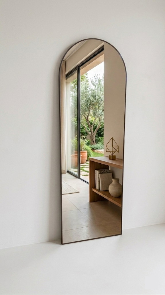 Espejo Arco PVC 1.50 x 0.50mts