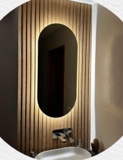 Espejo Pastilla PVC 90x40