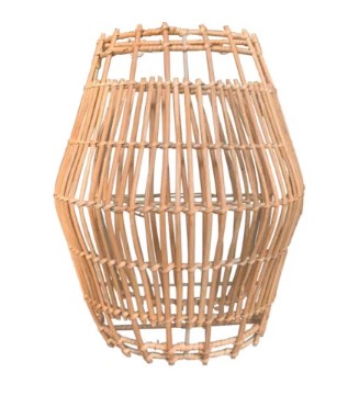 Aplique de Pared de Ratán Bakari 25x32x13 grass