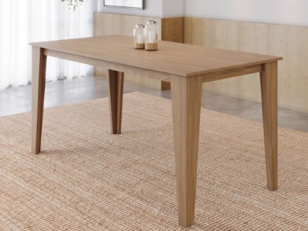 Mesa Vittoria 160x80cm Color Nature Galpón