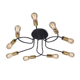 [439-69-neo] Plafon VINTAGE 9 Luces E27 Ronda