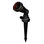 [EJ15001/J-22] Spot de exterior plástico para GU10 c/jabalina Tero Candil Iluminacion S.R.L.