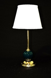 [velador ailem-76-pla] velador ailen 1 bocha con pantalla  T. H.