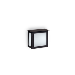 [5563-70-neg] Farol de pared 1L Med.: A: 180mm/ H: 180mm / P: 125mm San Justo