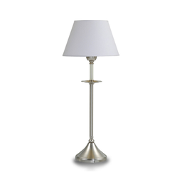 velador granada con pantalla H: 47 cm Luz del Siglo
