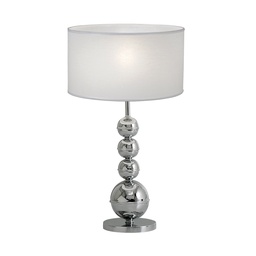 [LM3500-01ZLB-56-cromo] Lampara de mesa CLODI Cromo Luz del Siglo