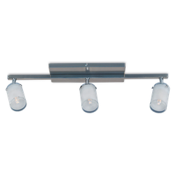 [TE-L6PL-80-PL] Sistema Ten Gu10 3 Luces con barral Vignolo