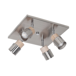 Plafon Polonia 4 luces Vignolo