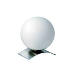 [VW25-13] velador de mesa con globo de 25cm de diametro. E27 ara