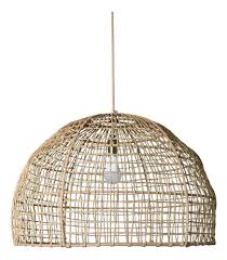 [ColgKraft1/2Esfera-165-kra] colgante 1/2 esfera Kraft D&P