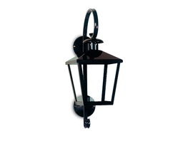 [44/R-32] Farol cuadrado hierro e-27 h: 750 a: 220 s: 290 fw