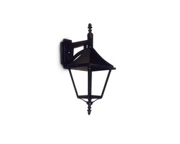 [80/a-32] Farol cuadrado c/ménsula invertida Aluminio 600x350x320 E27 80/A FW