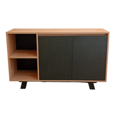 [mueble-lealamp] Mueble doble puerta c/ estantería Lealamp