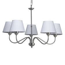 [7200-4-56] araña any 4 luces e-27 con pantalla luz del siglo