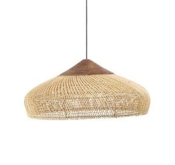[GHA03366-99] Colgante de Ratán Fatma 50×25 Grass