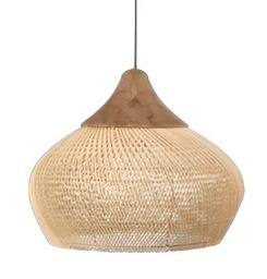 [FARUK – GHA03365] Pantalla de Ratán Faruk 60×45 grass