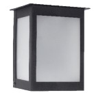 [F-1170/3] FAROL 3 CARAS Capri FONDO ABIERTO CON LED 9W 6500K