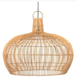 [GHA 03303] Pantalla de Ratán Baris 35×25 grass