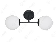 [CG130210/2-neg] APLIQUES 2 Luces G9 - SENSEI