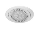Spot de embutir de pvc redondo AR-111