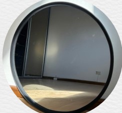 [circularPVC70] Espejo Circular 70cm  PVC