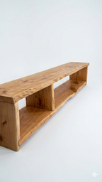 [racklambertianacantovivo] Rack de lambertiana canto vivo 49x250x40 cm Lealamp