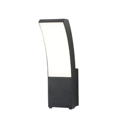 Aplique Exterior CURVED LED de Pared 12W Neutro 1000lm Demasled