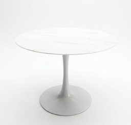 Mesa Tulip Marbel 100cm. Pickear